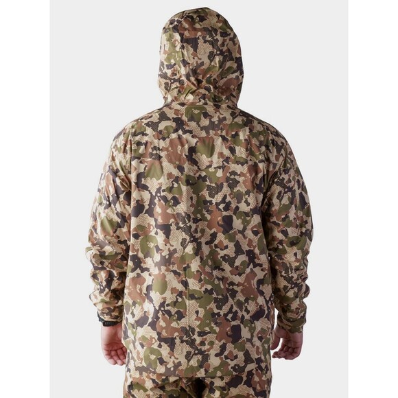 Duck Camp Men's 3L Ultralight Rain Jacket Breathable Wetland Medium MSRP $229 - Picture 3 of 8